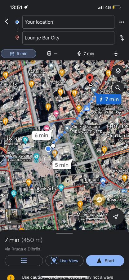 53° Bs Skanderbeg City Center Comfort Тирана Экстерьер фото
